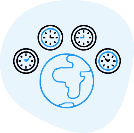 Shift and schedule management illustration